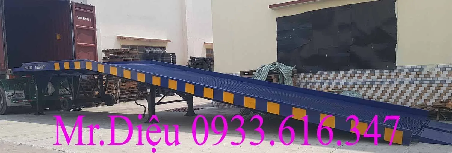 cau xe nang len container