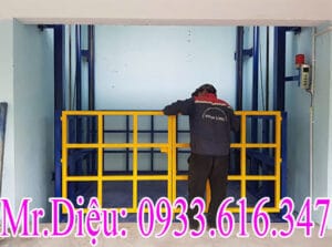 Thang nâng hàng thuỷ lực