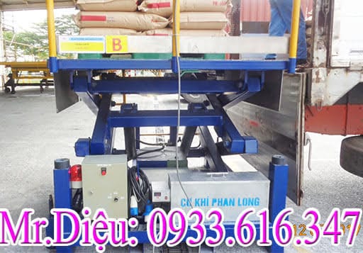 bàn nâng thủy lực